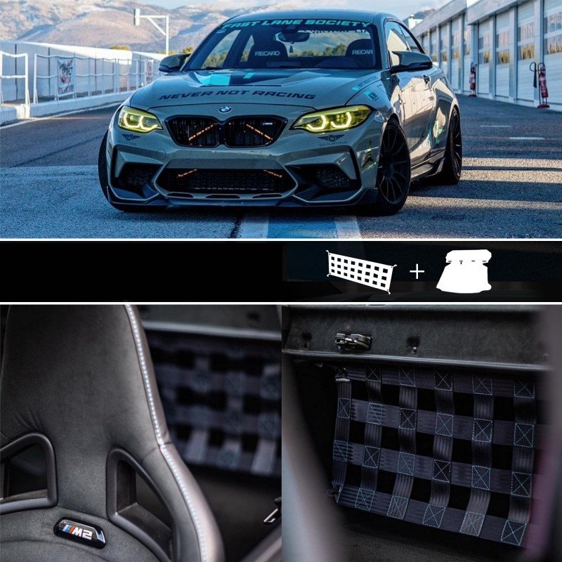 Clubsport Komplettset V1.0 - Netz und Teppich für BMW M2 F87
